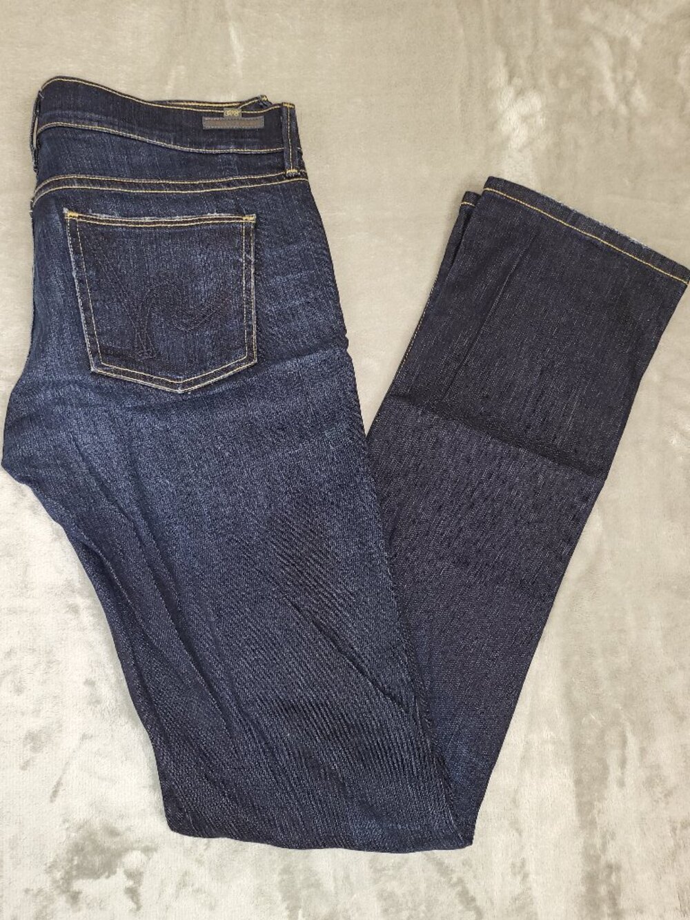 Citizens of Humanity Ava Low Rise Straight Leg Jeans Dark Wash Size 29 Premium